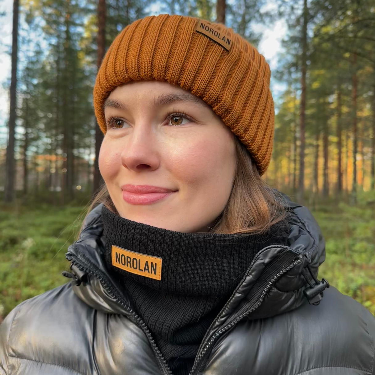 Der Norolan Merino Schlauchschal