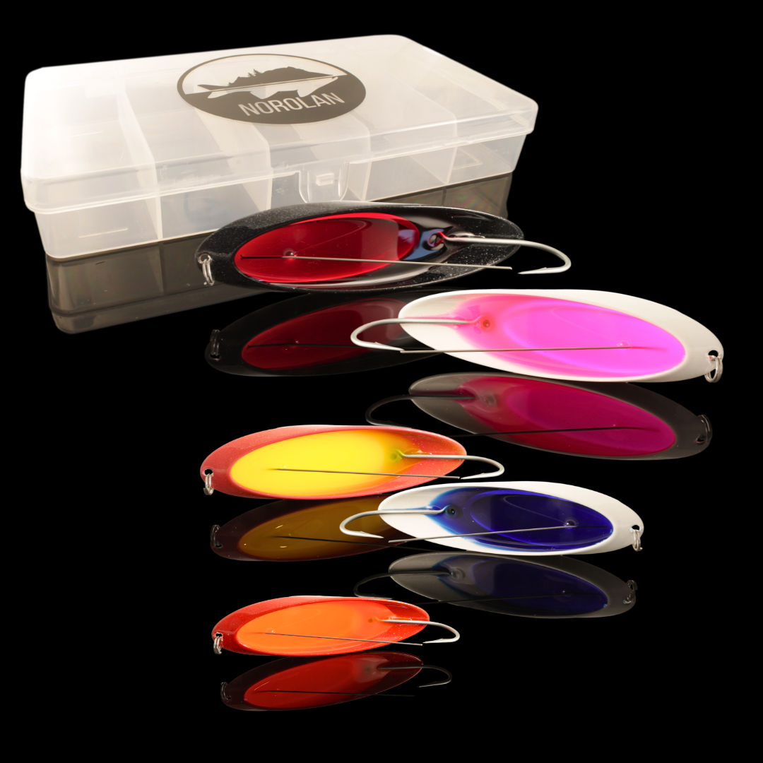 Norolan Light Spoon Weedless – 5er-Pack für Hecht