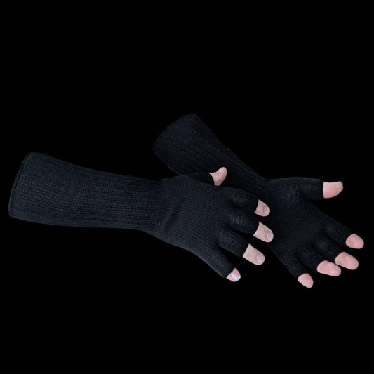 Die Norolan Merino Halbfingerhandschuhe