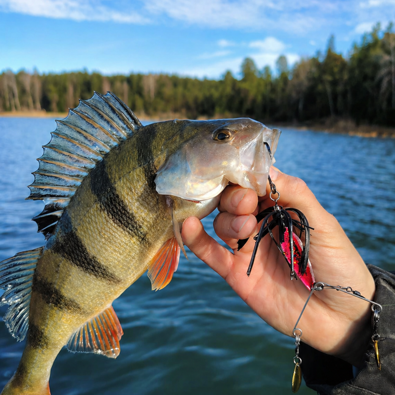 Der Norolan Griddy Dancer Mini Spinnerbait