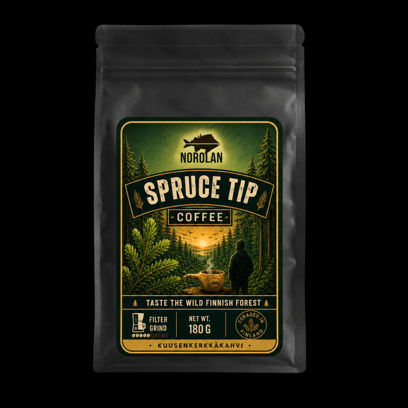 Der Norolan Fichtenspitzen Kaffee